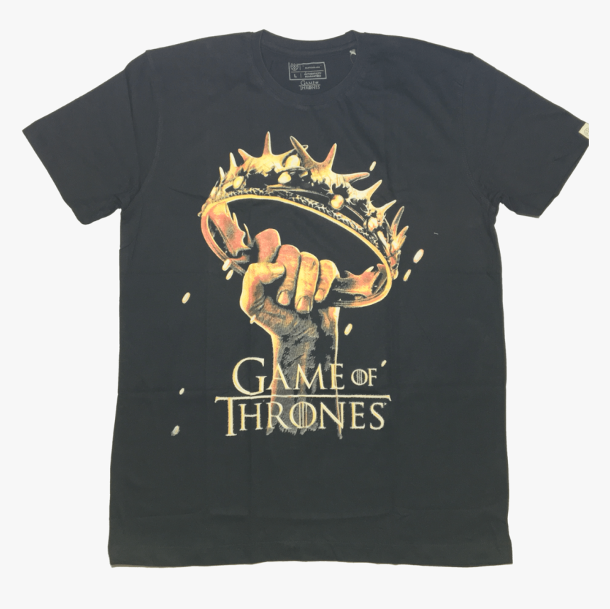 Game Of Thrones Black T-shirt By Vox Pop - Game Of Thrones Tv Show Poster, HD Png Download, Free Download