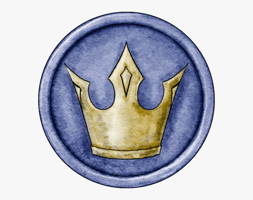 Blue King Token For Great Hunt Game - Emblem, HD Png Download, Free Download