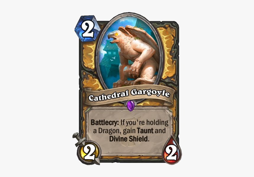 Cathedral Gargoyle - Cathedral Gargoyle Hearthstone, HD Png Download, Free Download
