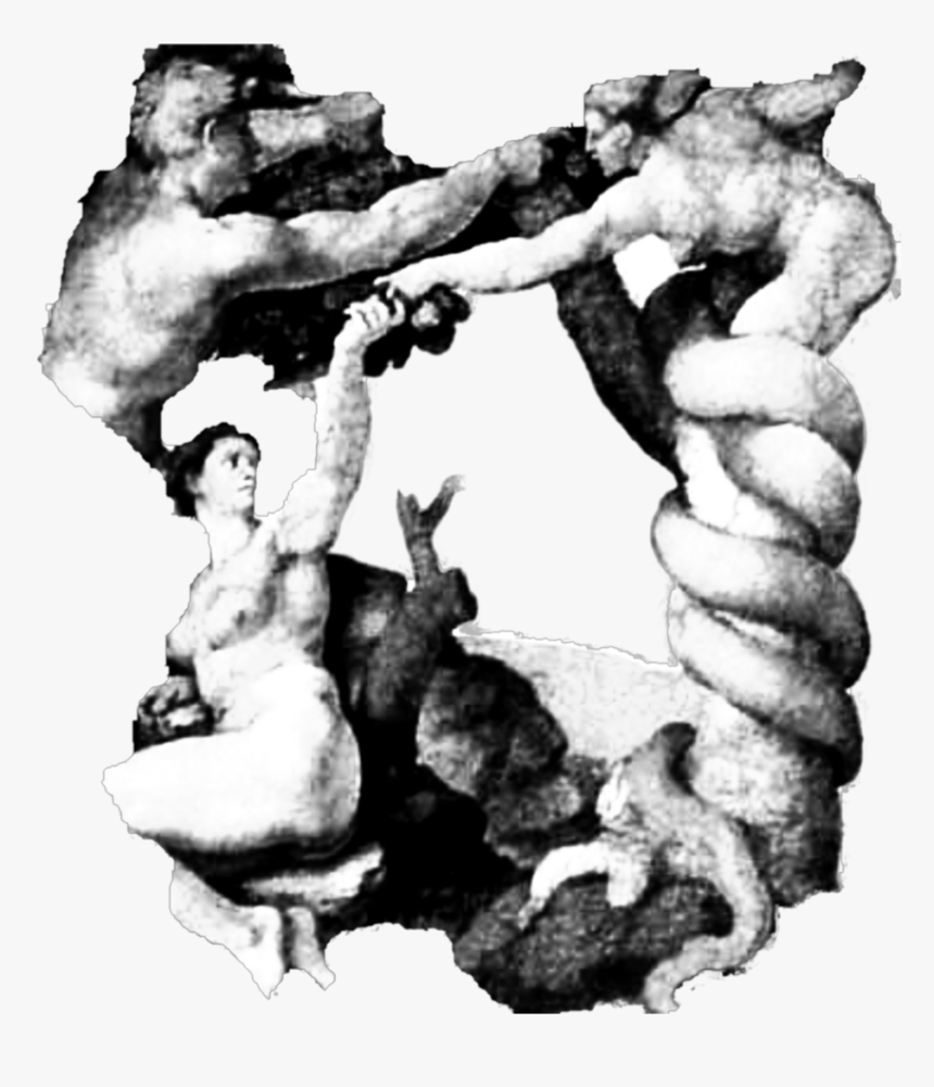 Fall Of Man By Michelangelo, HD Png Download, Free Download