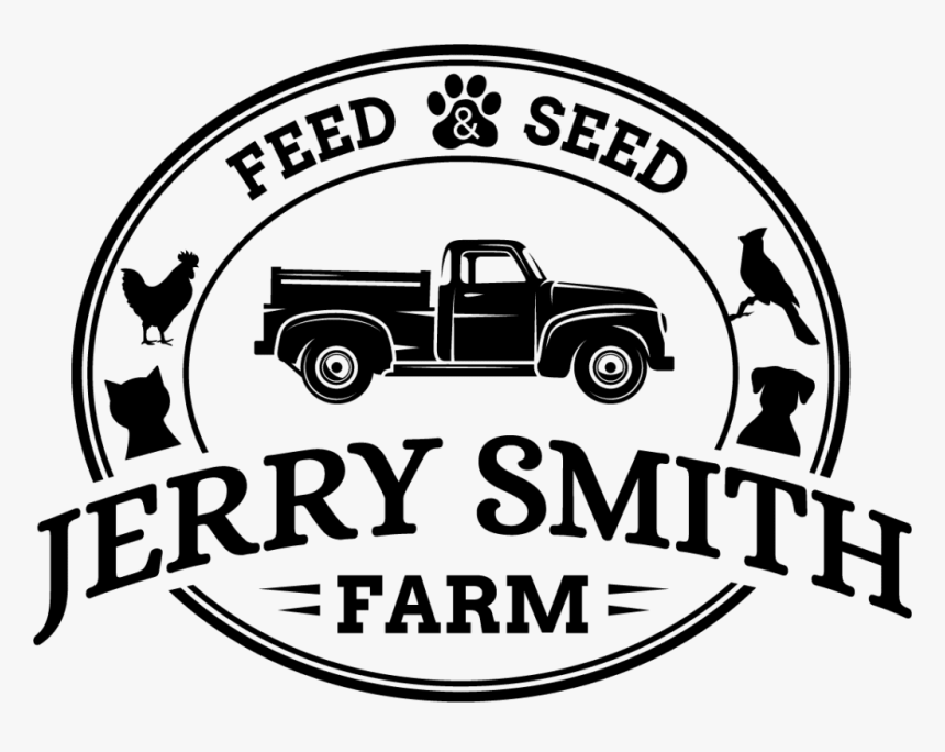 Jerry Smith Logo Feed Seed - Pickup Truck, HD Png Download, Free Download