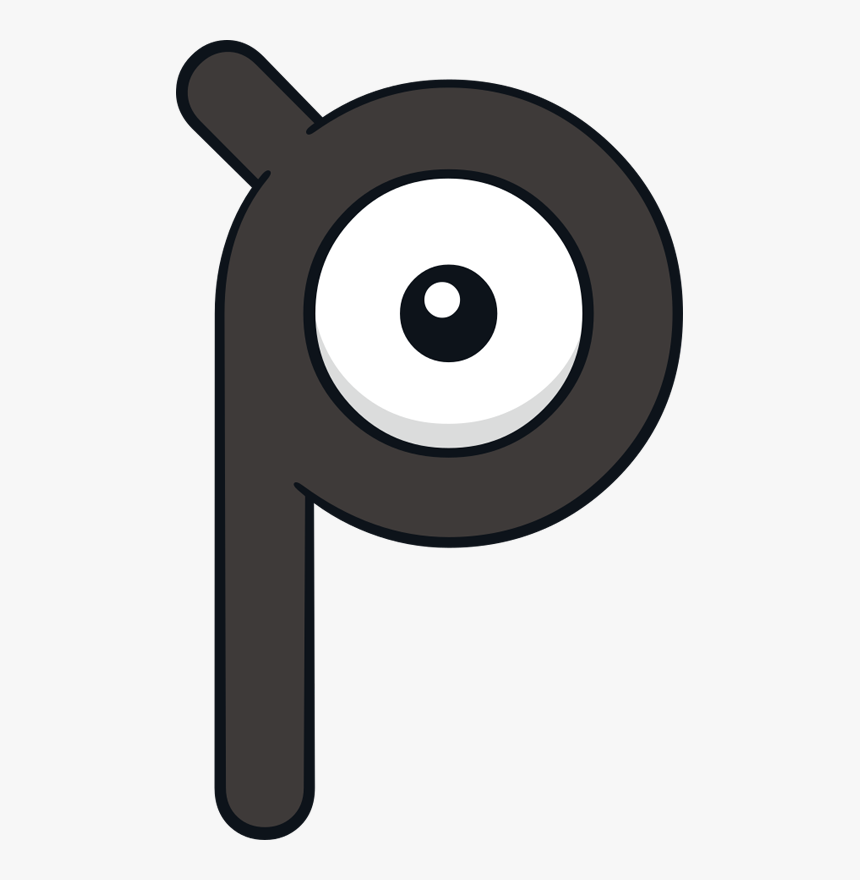 Unknown Pokemon Letter P, HD Png Download, Free Download