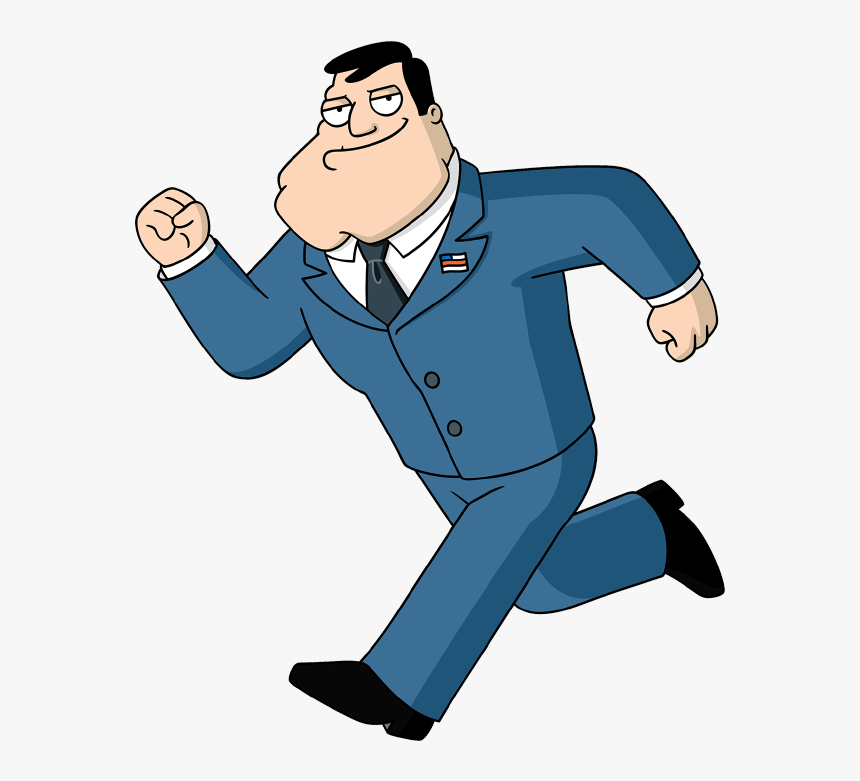 American Dad ™ & © 2017 Twentieth Century Fox Film - American Dad Stan Smith Running, HD Png Download, Free Download