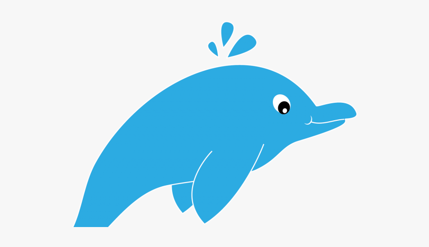 Common Bottlenose Dolphin Silhouette Clip Art - Clip Art, HD Png Download, Free Download