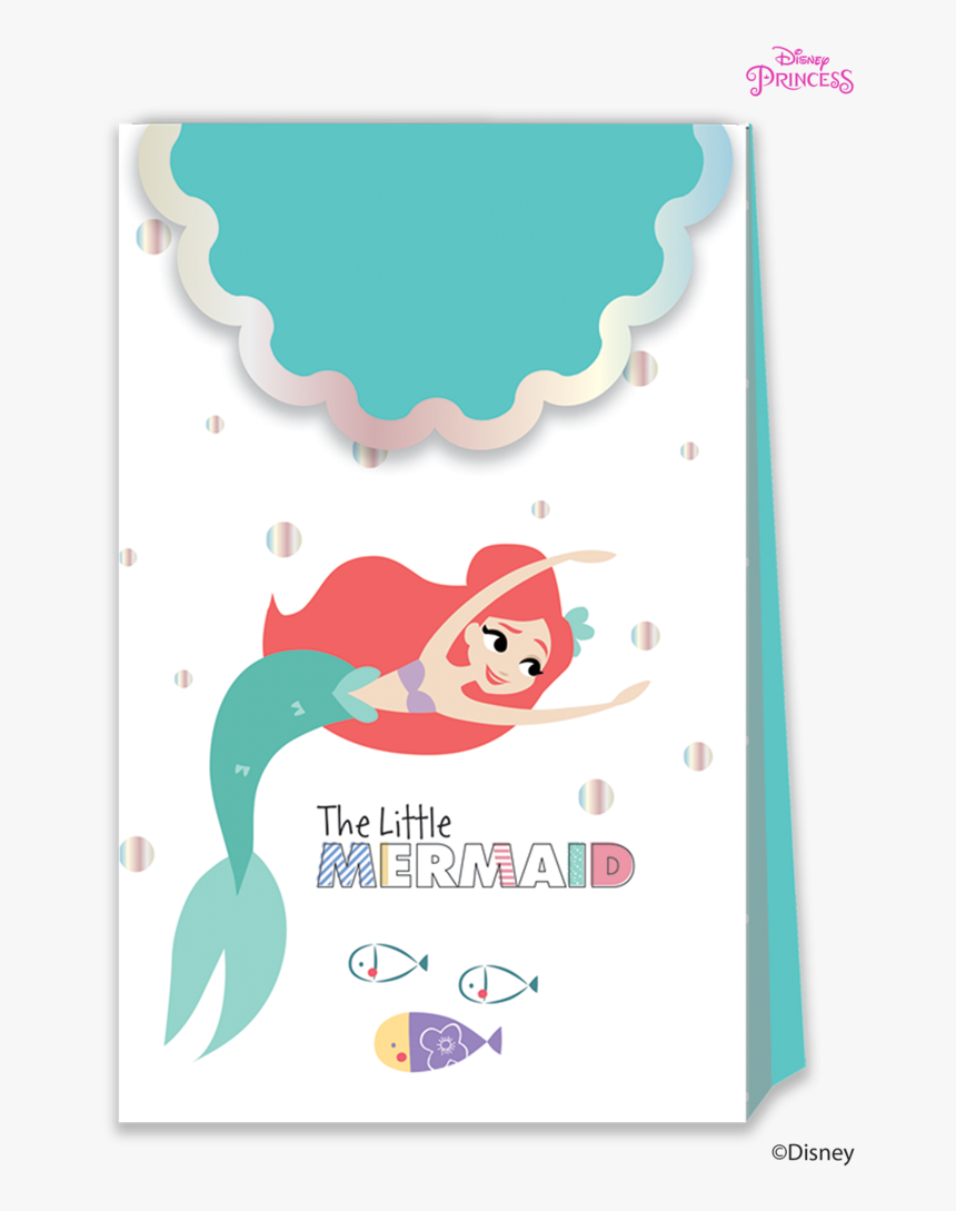 Disney Princess Ariel Under The Sea Party Paper Loot - The Little Mermaid, HD Png Download, Free Download