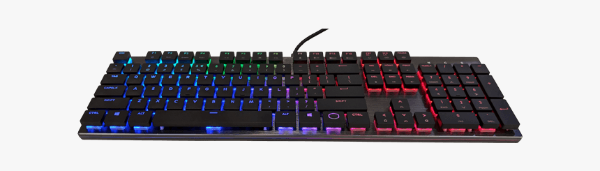 Sk650, Rgb Led, Cherry Mx Rgb Low Profile Switch, Wired - Computer Keyboard, HD Png Download, Free Download