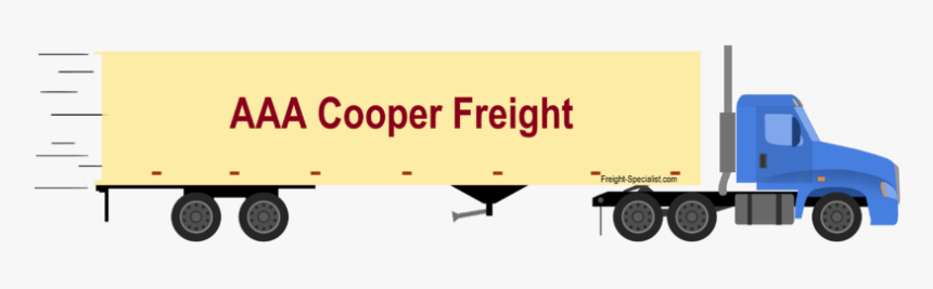 Aaa Cooper Freight Rates - Trailer Truck, HD Png Download, Free Download