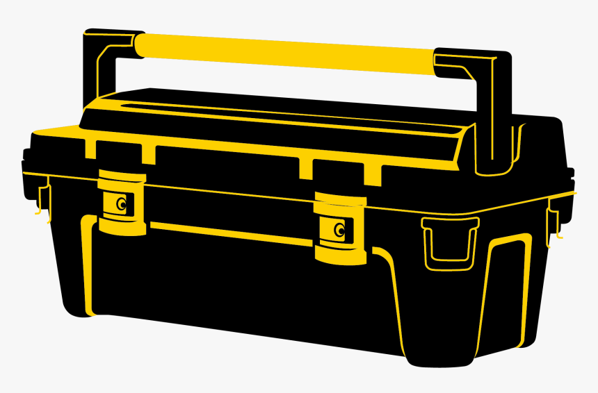 Tool Box Yellow Vector Png , Png Download - Caja De Herramientas Animadas,  Transparent Png - kindpng