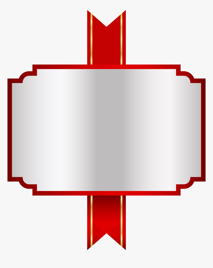 Red White Label Png Clip Art Image - Sesc Geek Anapolis 2019, Transparent Png, Free Download