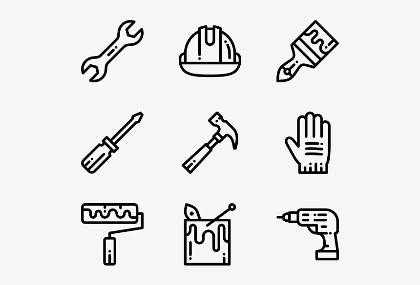 Iconos De Herramientas Vectoriales Gratis Png, Transparent Png, Free Download