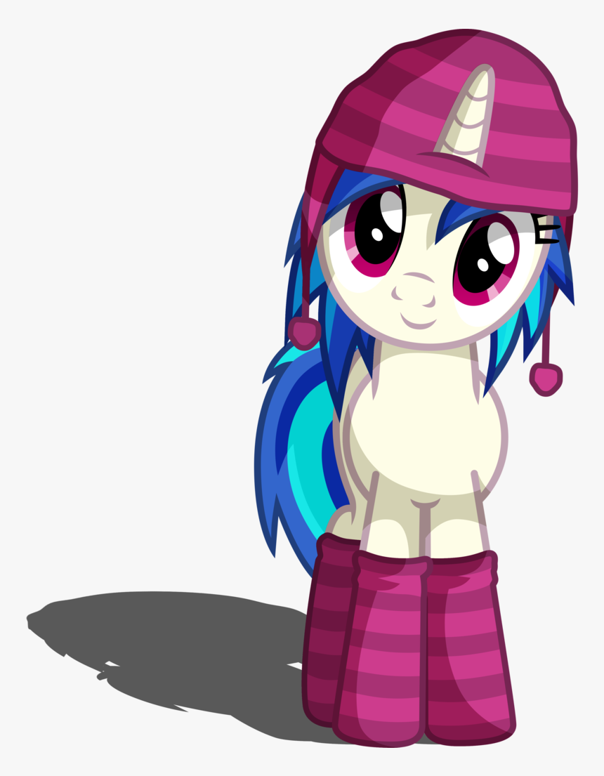 Dj Cap Png Dj Dirty - Mlp Three Bff, Transparent Png, Free Download