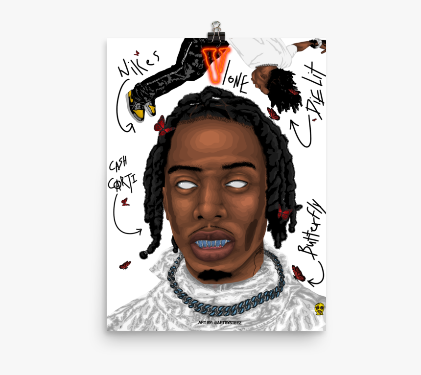 Image Of Playboi Carti “w - Illustration, HD Png Download, Free Download