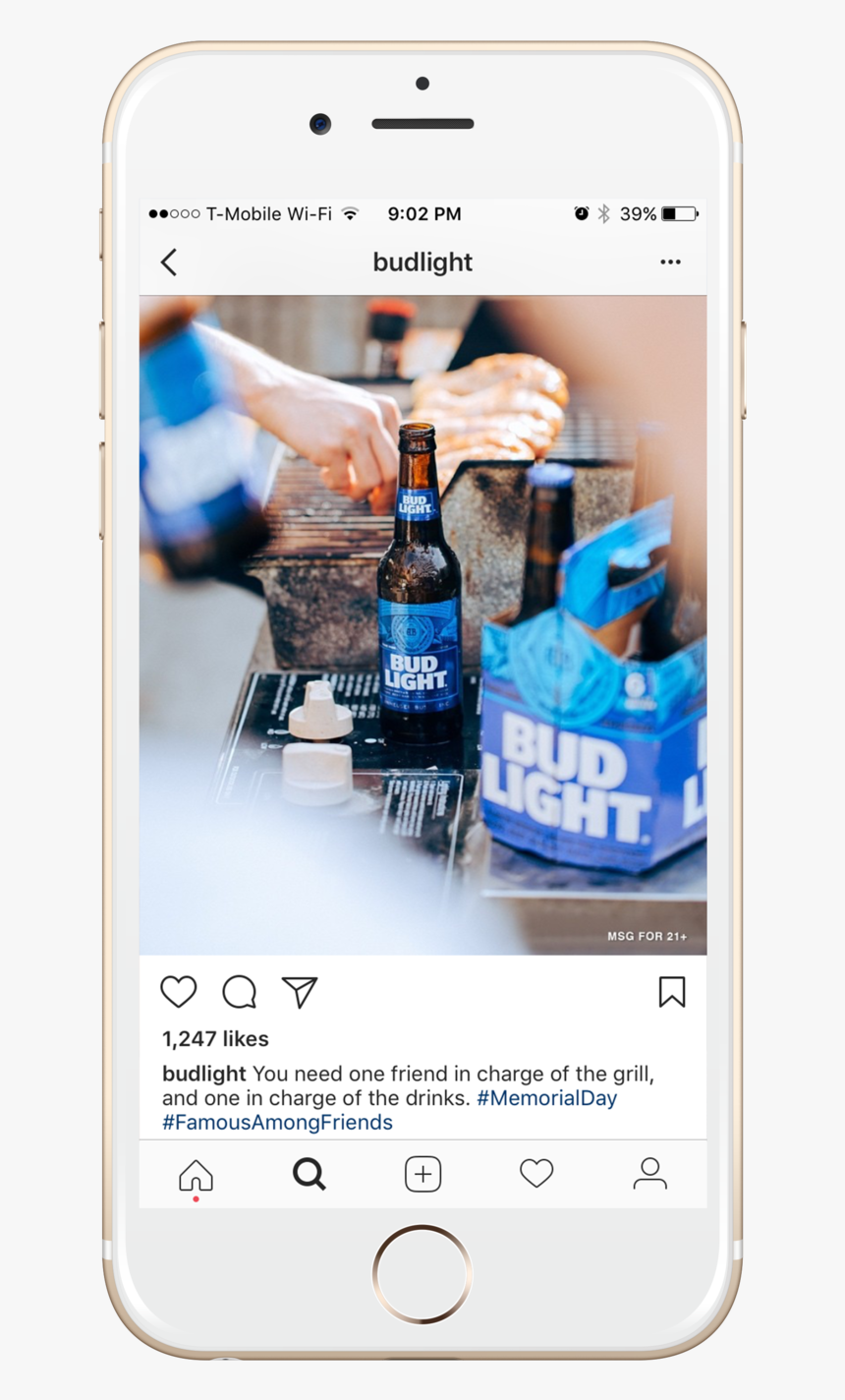 Budlight Phonemock6 - Iphone, HD Png Download, Free Download