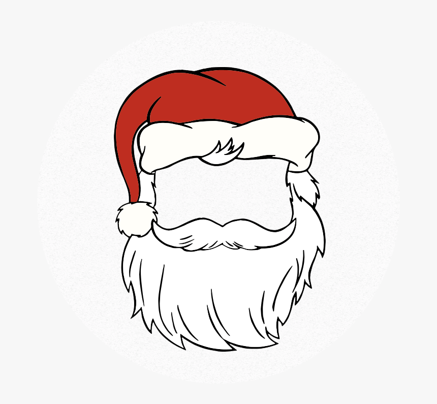 Santa Is Real Website - Mascara Santa Claus Png, Transparent Png, Free Download