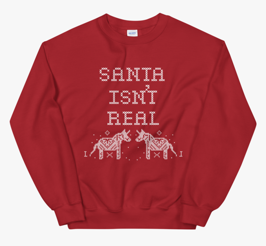 Unicorn Christmas Sweatshirt €40 Available In Snowy - Sweater, HD Png Download, Free Download