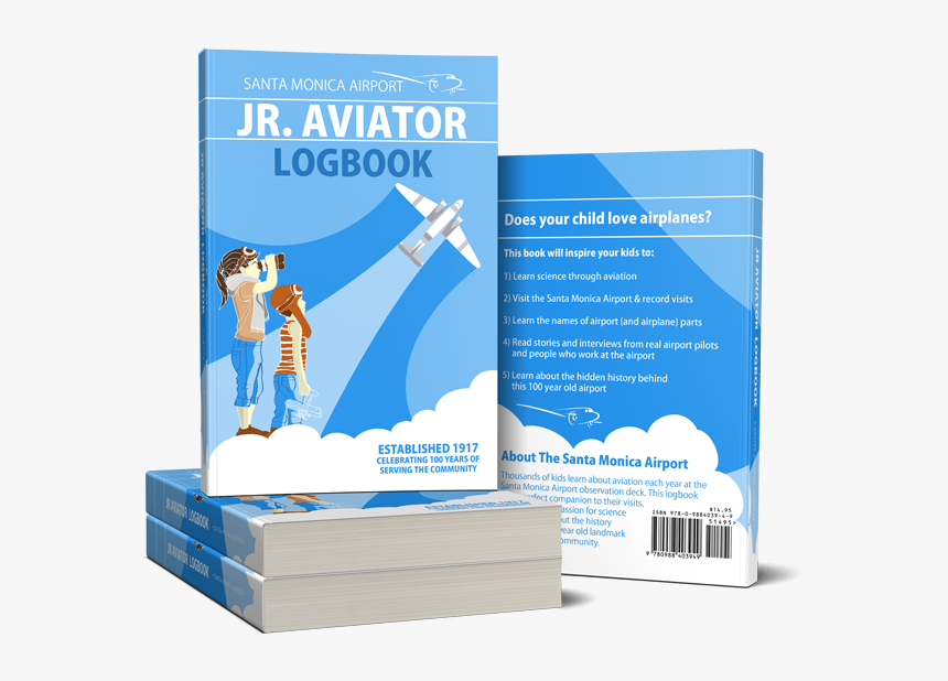 Jr Avaitor Logbook Stacked Mockup, HD Png Download, Free Download