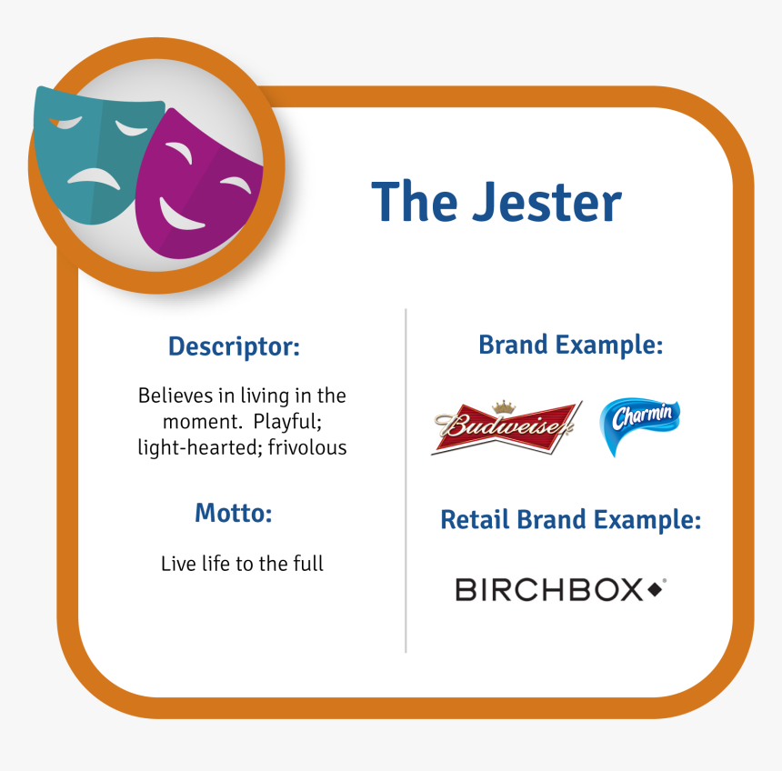 Jester Brand Archetype Examples, HD Png Download, Free Download