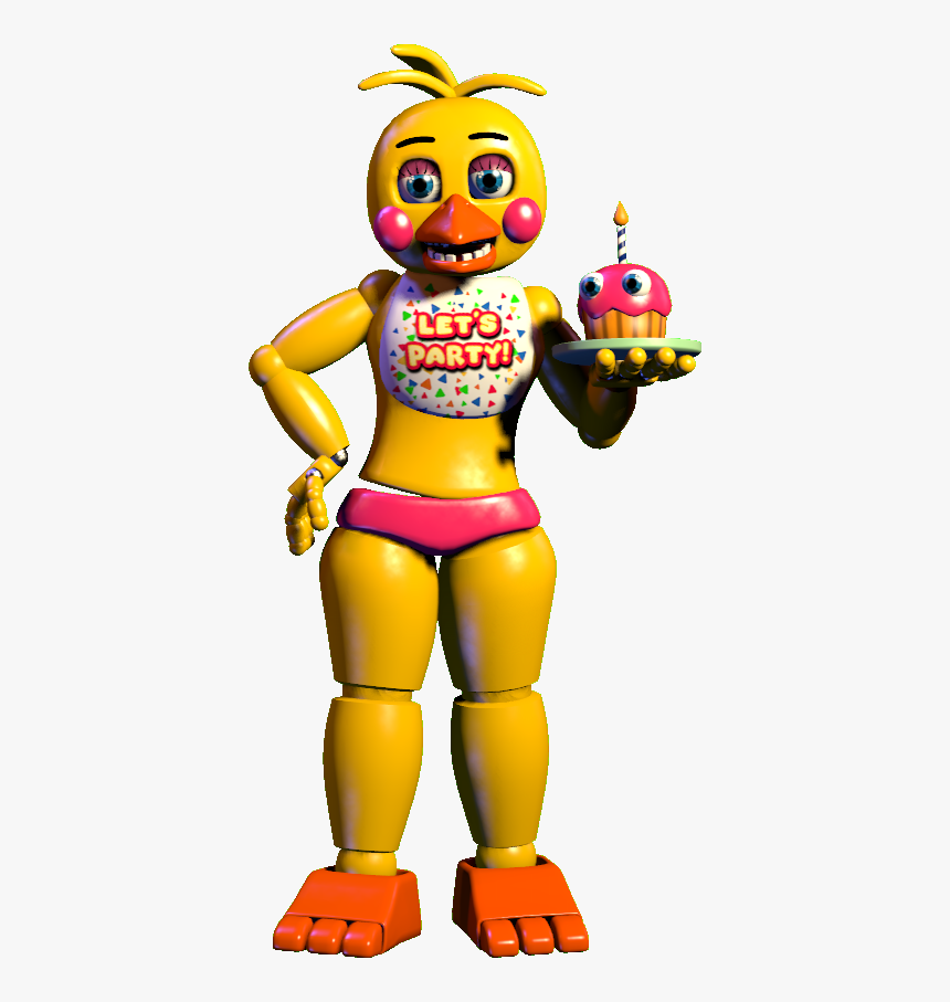 Five Night At Freddy S Toy Chica , Png Download - Toy Chica De Five Nights ...