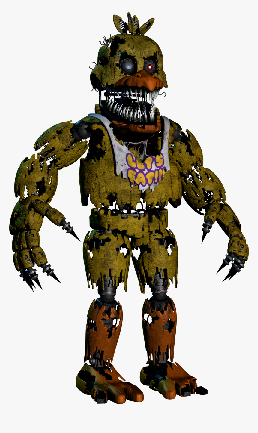 Nightmare Chica Fnaf, HD Png Download, Free Download