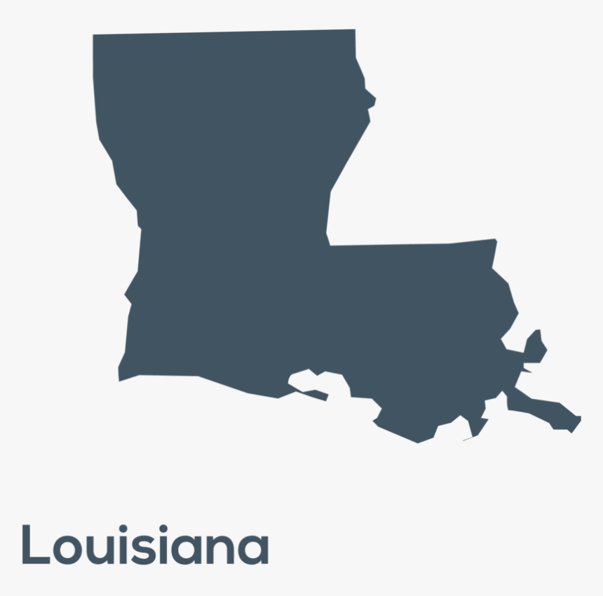 Louisiana State Outline, HD Png Download, Free Download