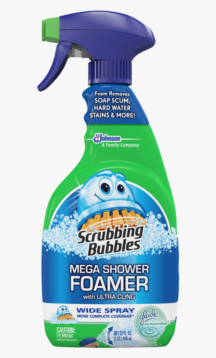 Clorox Disinfecting Bathroom Cleaner Msds Interesting - Scrubbing Bubbles, HD Png Download, Free Download