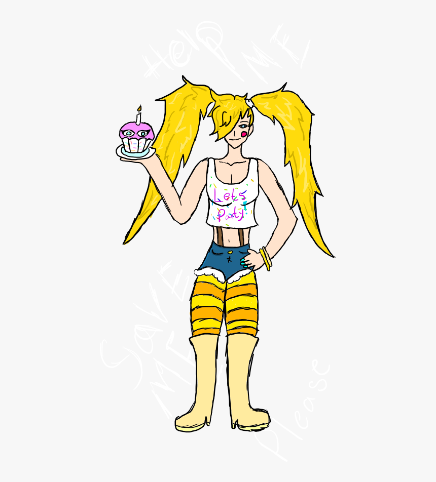Toy Chica - Cartoon, HD Png Download, Free Download