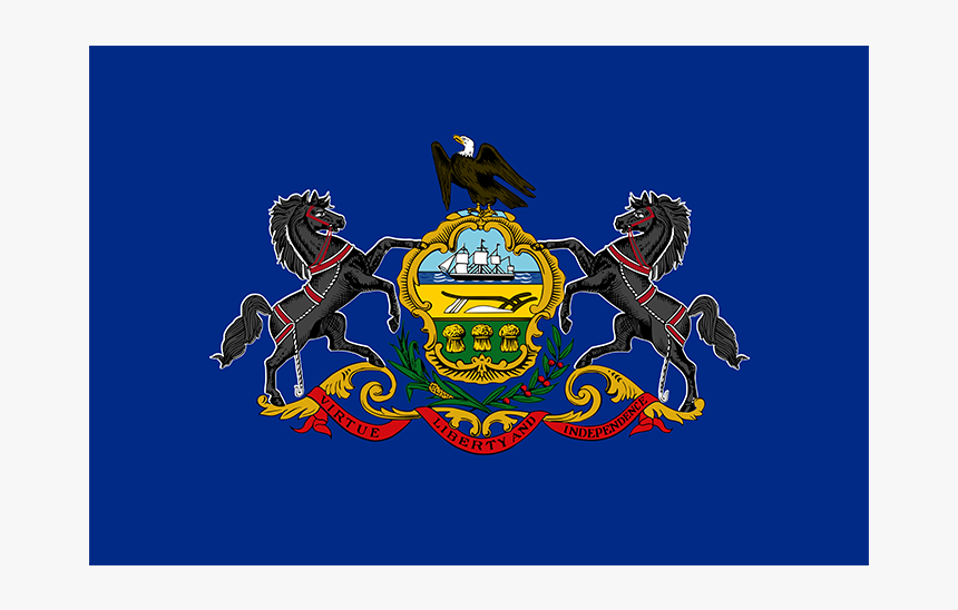 Pennsylvania Flag, HD Png Download, Free Download
