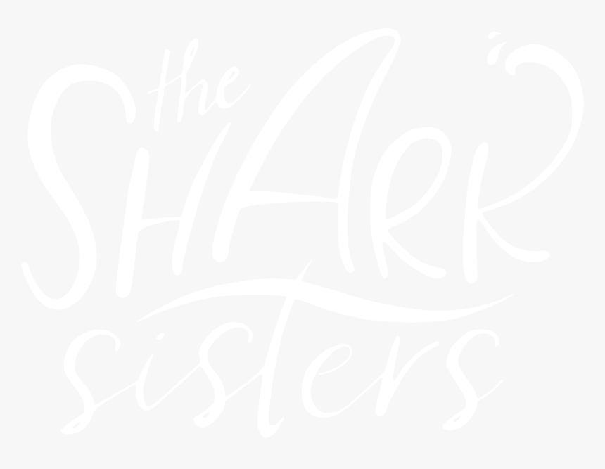 The Shark Sisters - Calligraphy, HD Png Download, Free Download