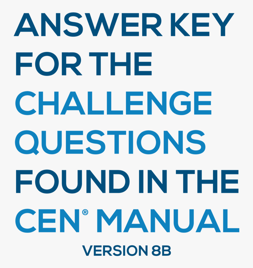 Cen8bmanual Challengequestiongraphic - Parallel, HD Png Download, Free Download