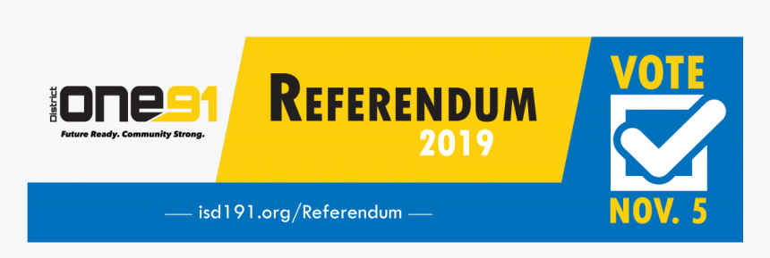 One91 Referendum 2019 Vote Nov - Electric Blue, HD Png Download, Free Download