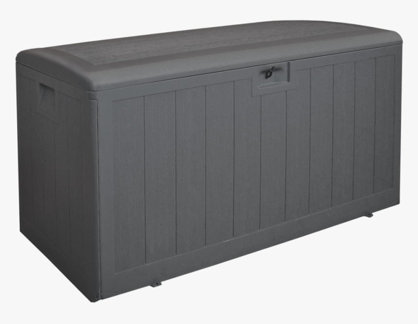 130 Gal Wood Deck Box - Storage Chest, HD Png Download, Free Download