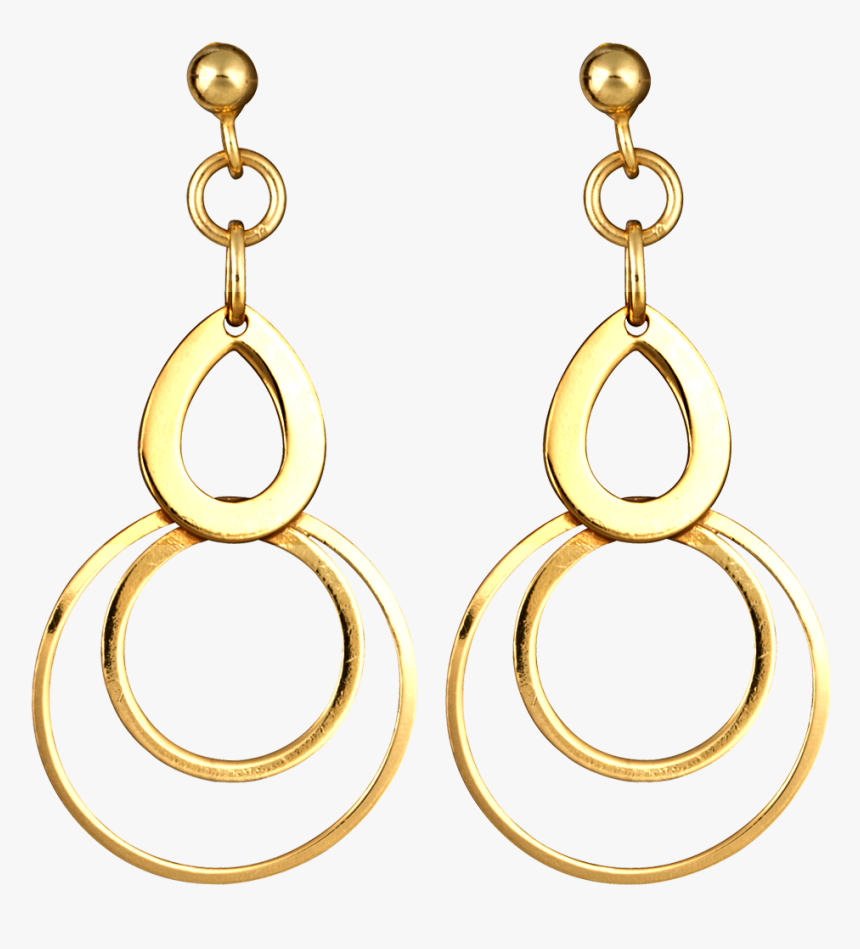 The Gallery For Aretes De Oro Para Mujer - Imagen De Aretes Para Colorear, HD Png Download, Free Download