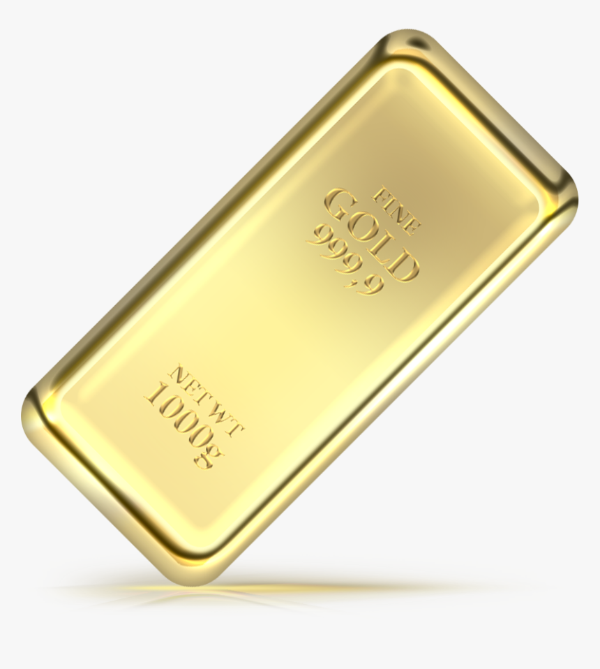 Barra De Oro Png - Silver, Transparent Png, Free Download