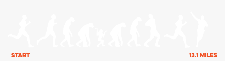 Running Evolution Picture - Evolution, HD Png Download, Free Download