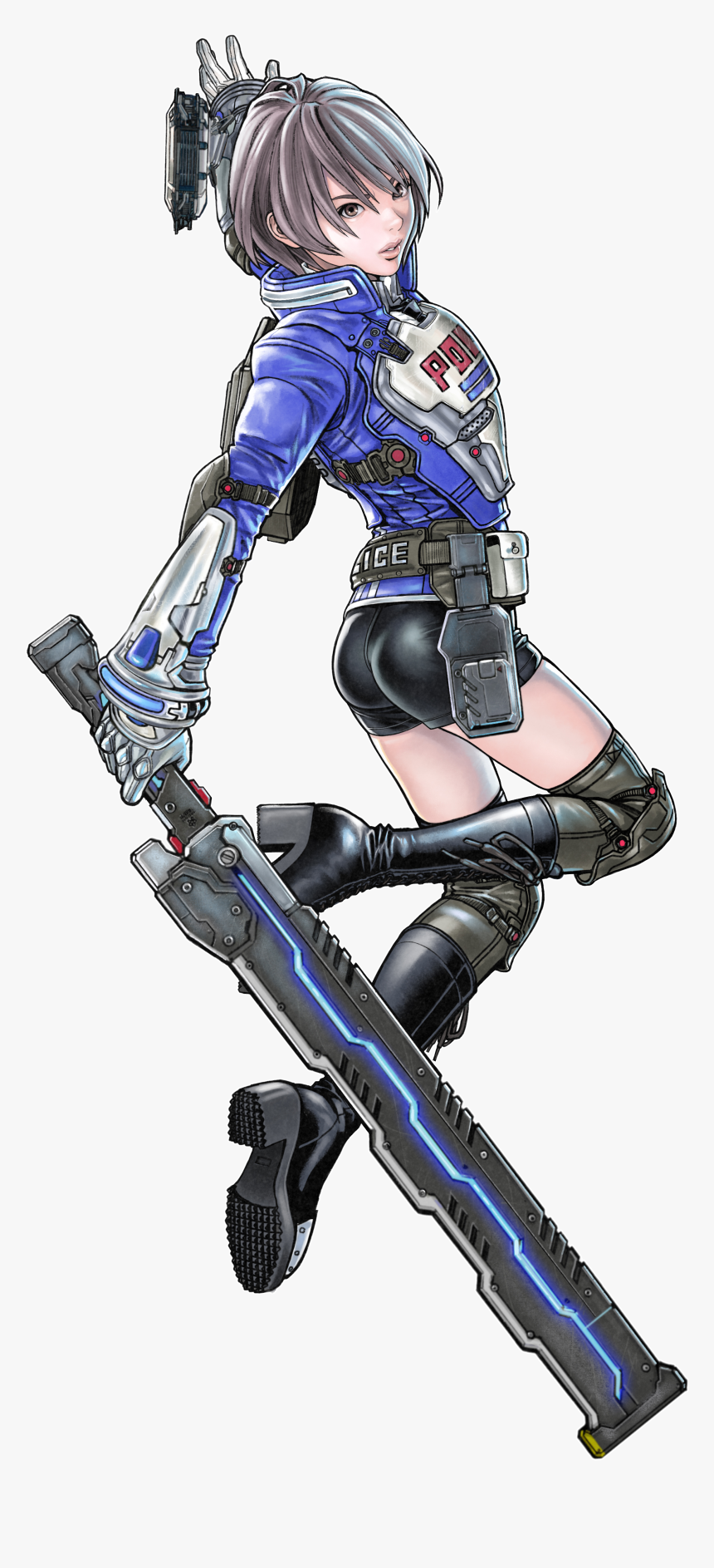 Astral Chain Wiki - Astral Chain Main Character, HD Png Download, Free Download