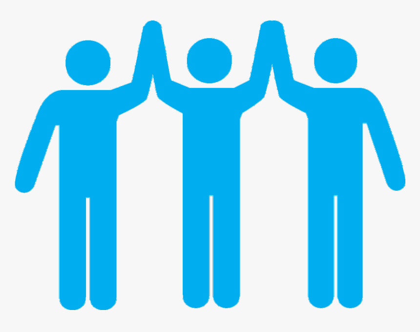 Team Holding Hands - Team Morale Clip Art, HD Png Download, Free Download