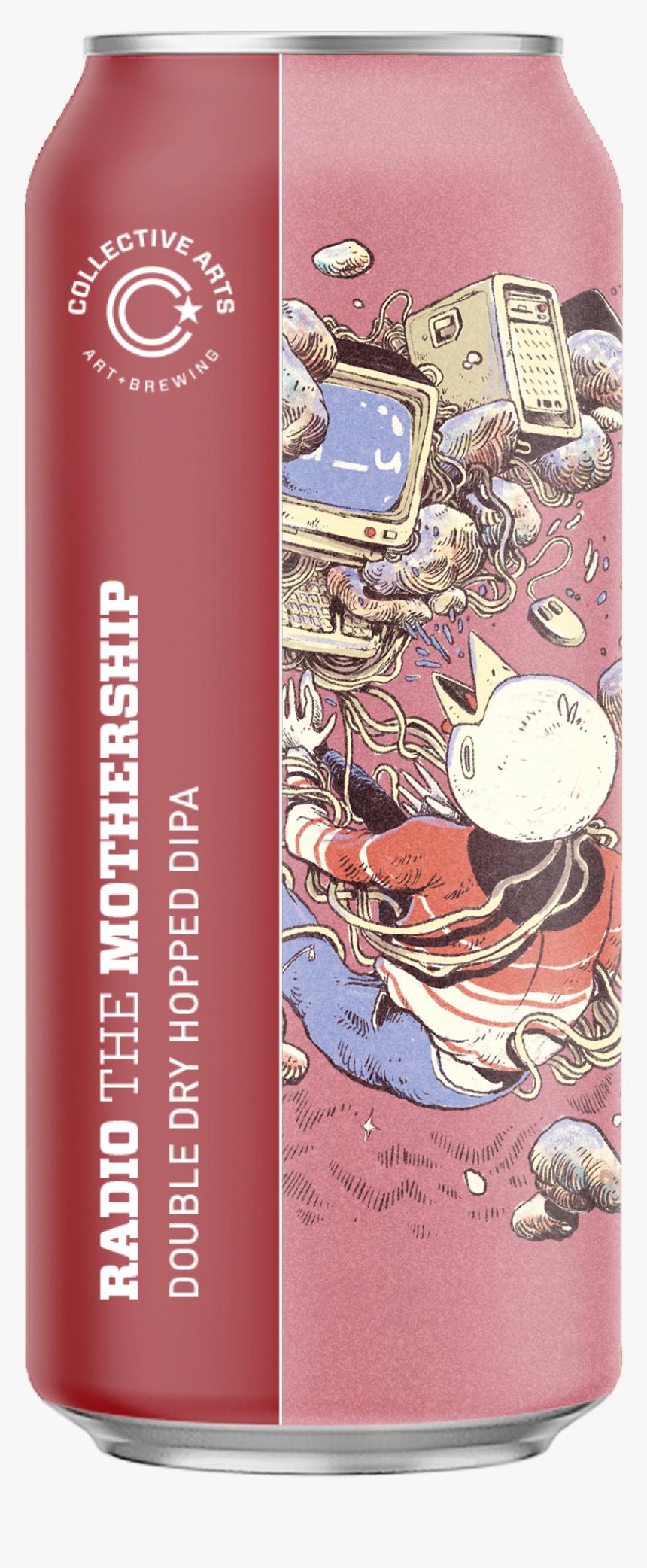 Radio The Mothership Can - Collective Arts Brewing, HD Png Download, Free Download