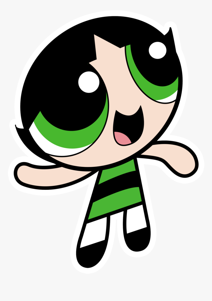 Powerpuff Girls Buttercup Happy, HD Png Download, Free Download