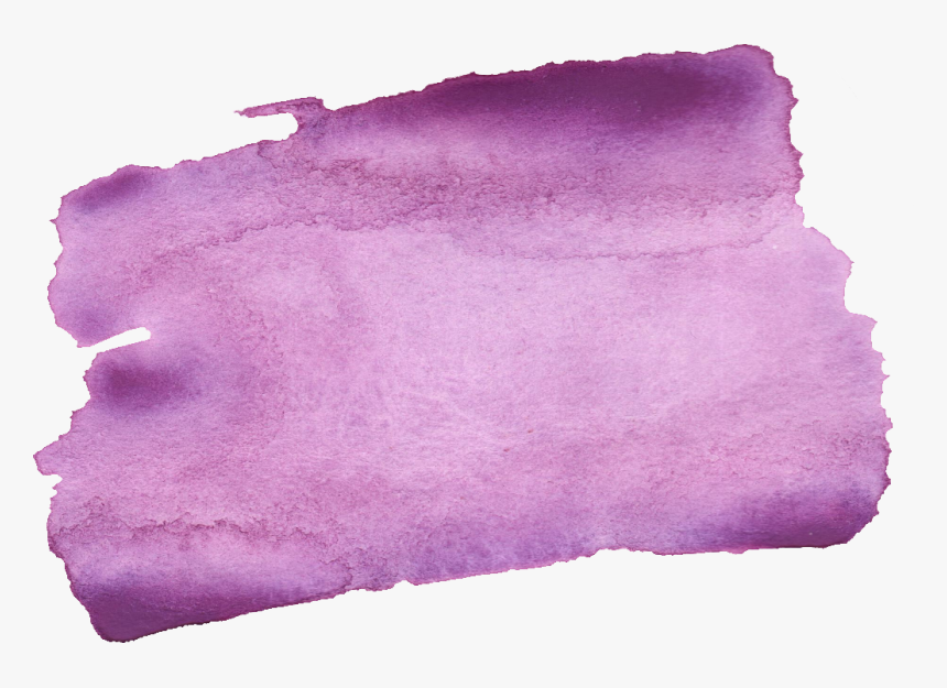 Purple Watercolour Brush Stroke, HD Png Download, Free Download