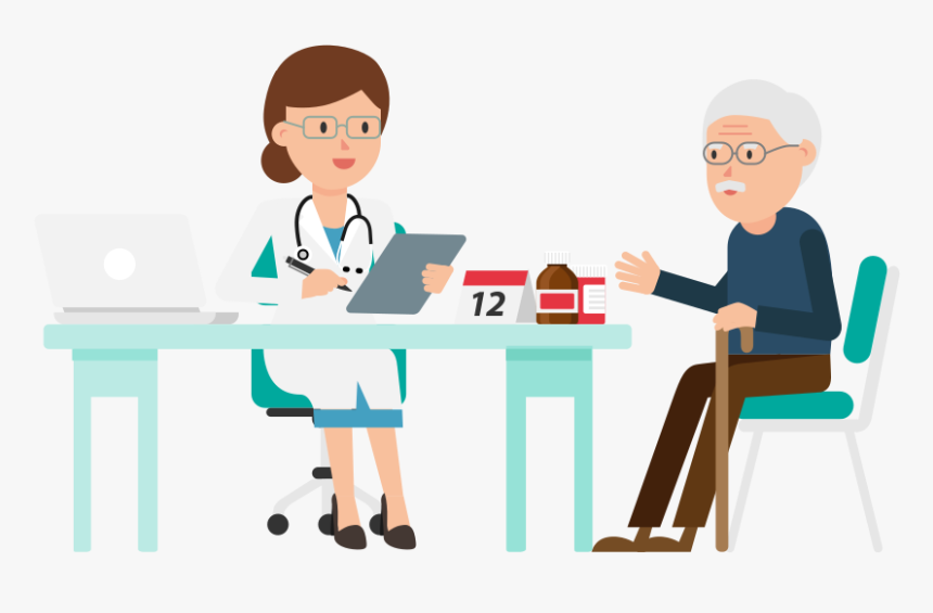 Doctor And Patient Png, Transparent Png, Free Download