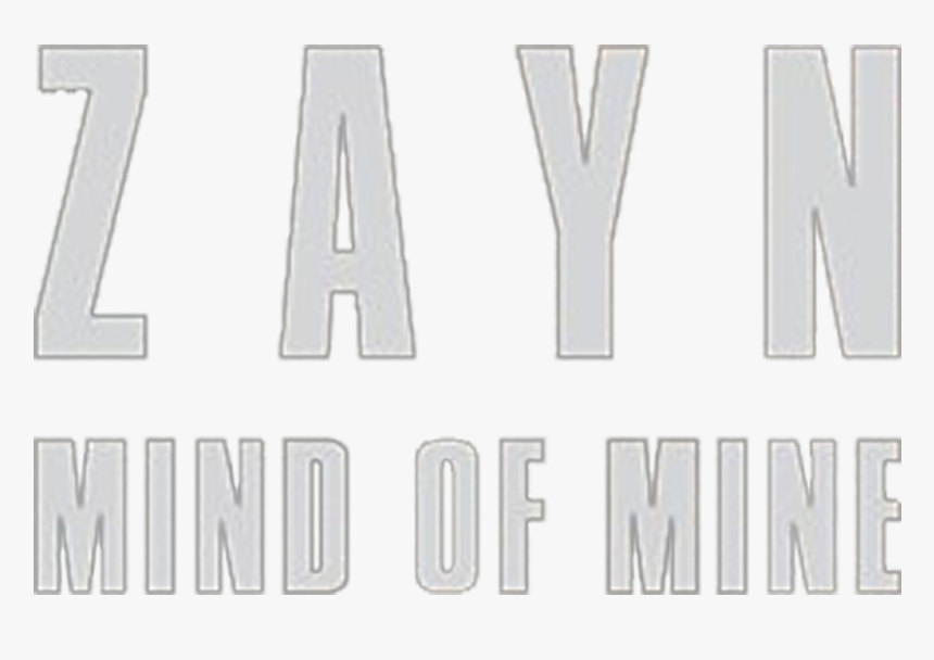 Mind Of Mine Album Cover - Zayn Mind Of Mine Logo, HD Png Download, Free Download