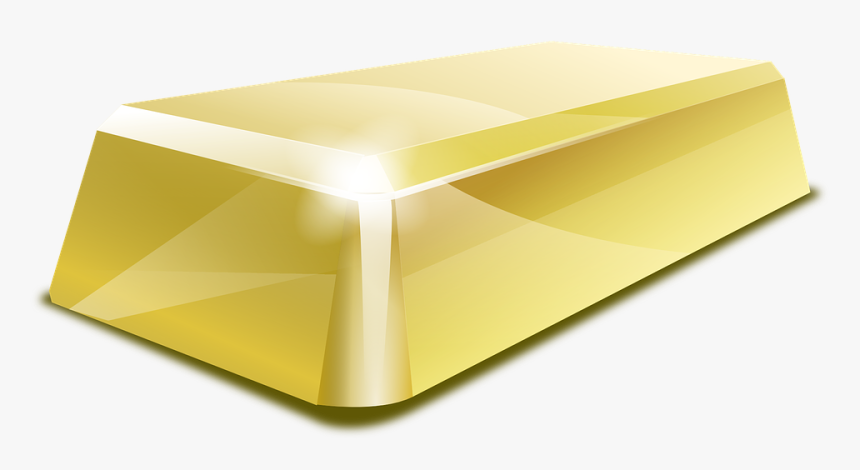 Gold Bar, Bullion, Gold Bullion, Gold Ingot - Gold Brick Png, Transparent Png, Free Download