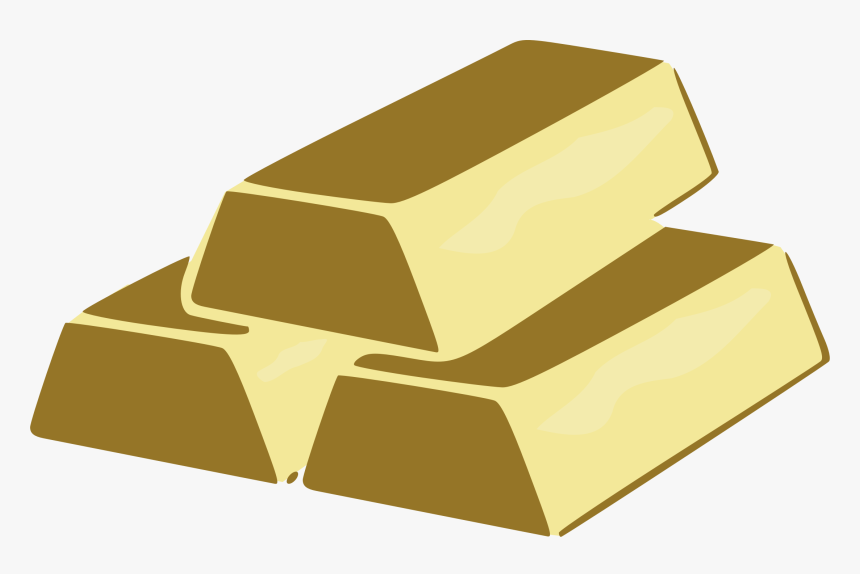 Gold Ingot Png, Transparent Png, Free Download