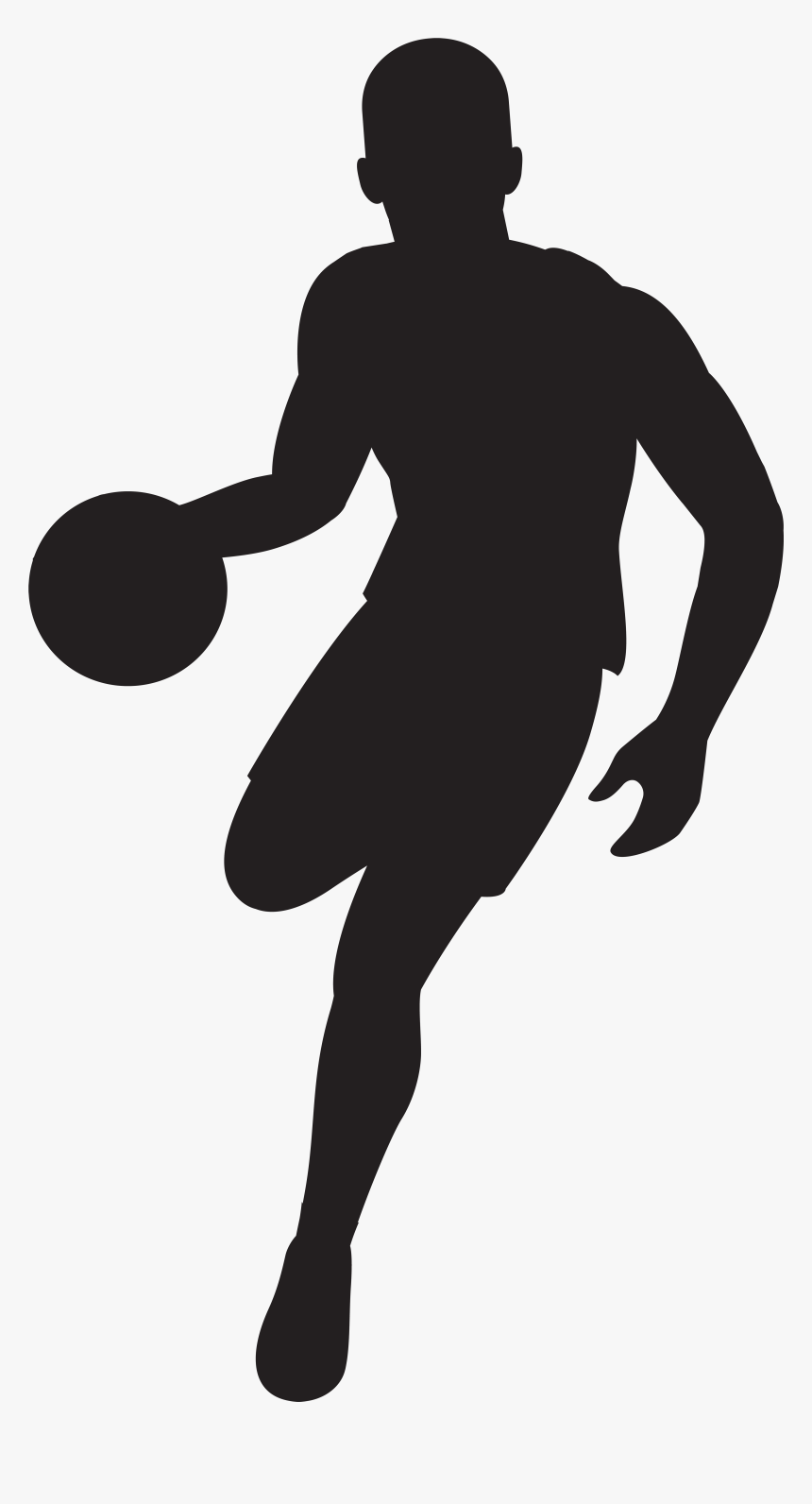 Clip Art Basketball Player Vector Graphics - Basketball Player Vector Png, Transparent Png, Free Download