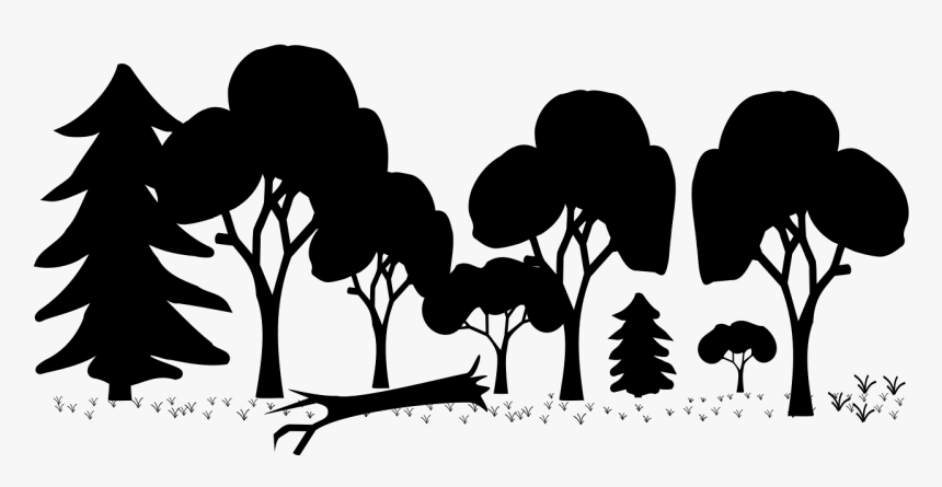 Transparent Peaceful Protest Clipart - Forest Silhouette, HD Png Download, Free Download