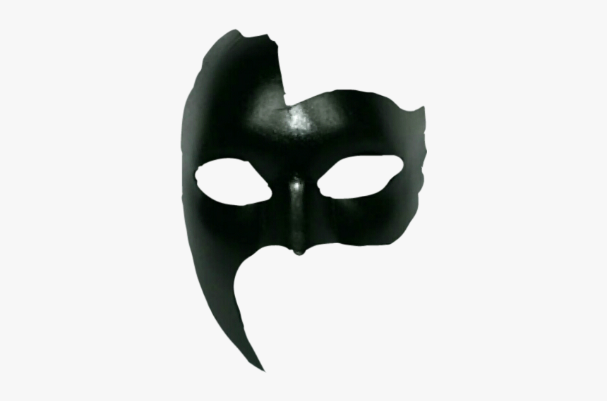 ##mask #costume #scary #creepy #freetoedit #black - Mardi Gra Masks Creepy, HD Png Download, Free Download