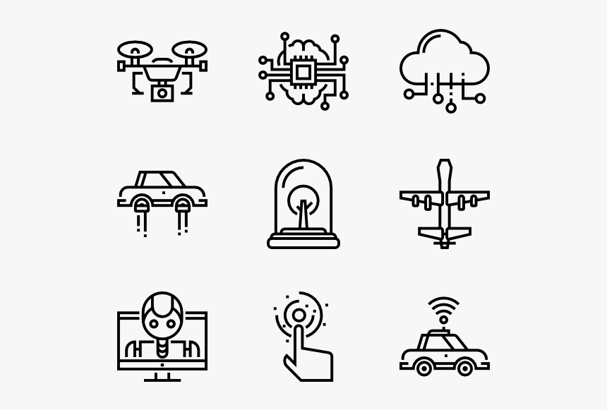 Future Technology - Stock Icons, HD Png Download, Free Download