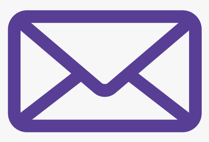 Email Icons Purple - Mobile Logo For Resume, HD Png Download, Free Download