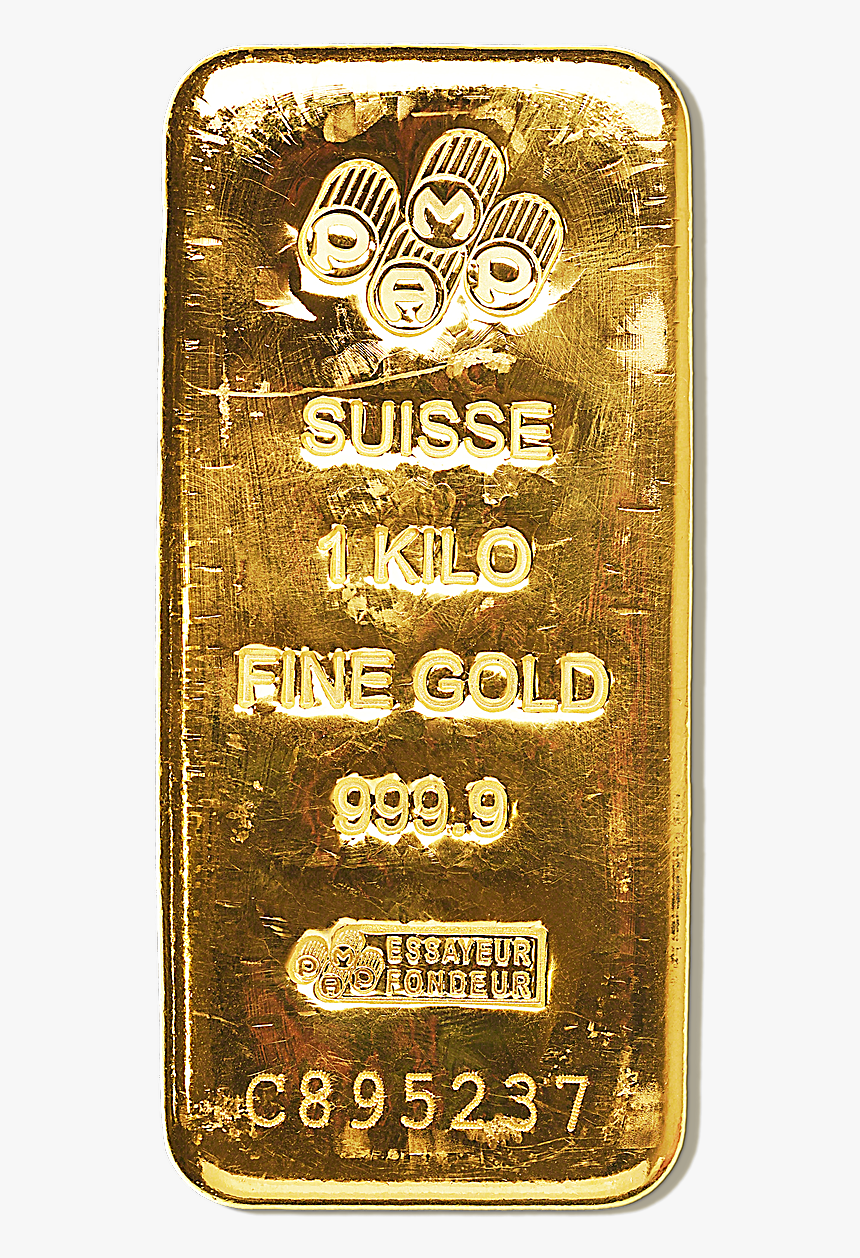 Pamp Gold Bar - Swiss Gold Bar 1kg, HD Png Download, Free Download