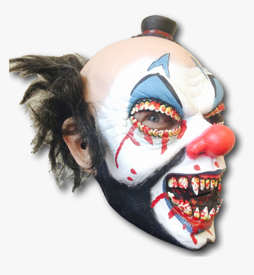 Scary Evil Top Hat Clown Mask - Mask, HD Png Download, Free Download